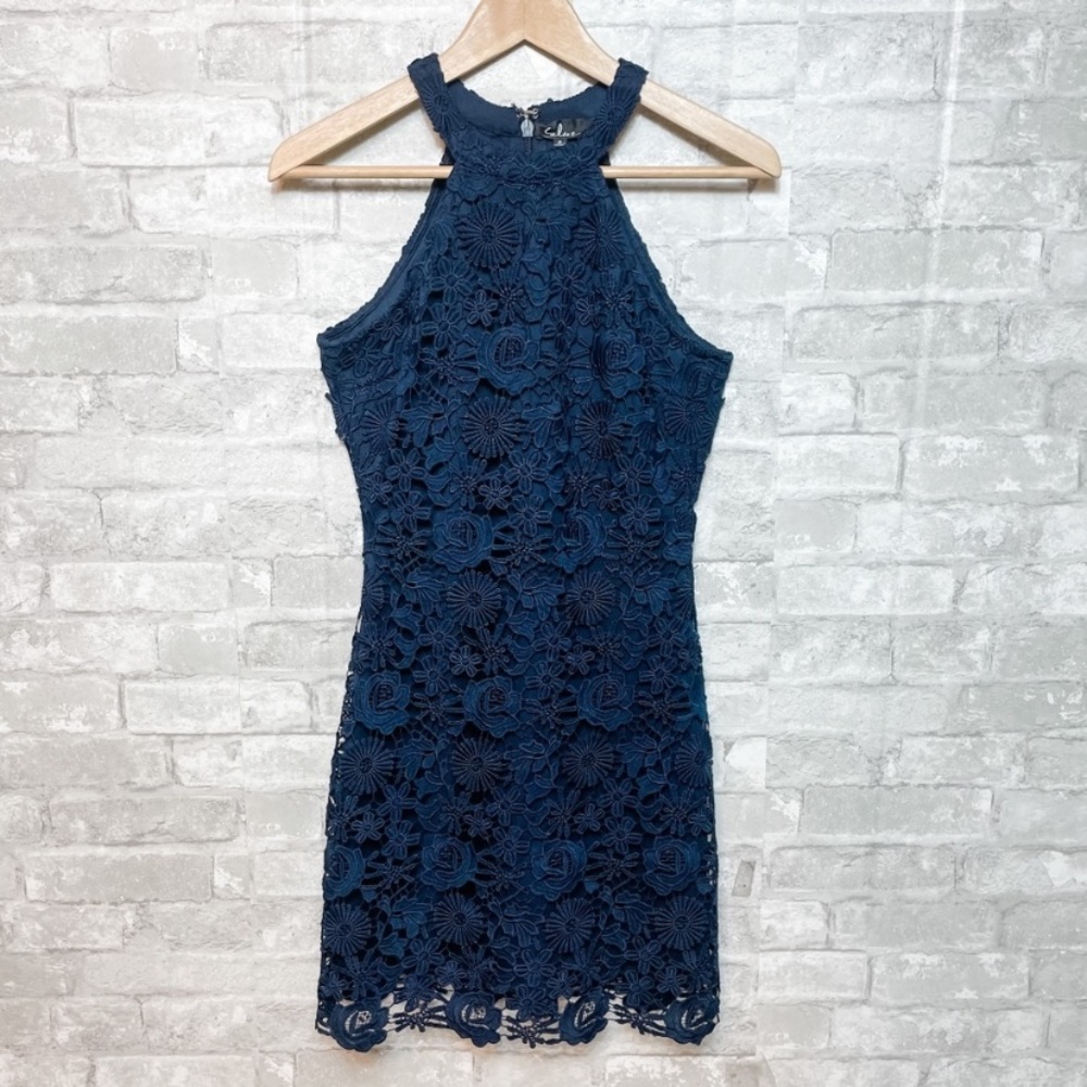 LuLus Lace Love Poem Dress